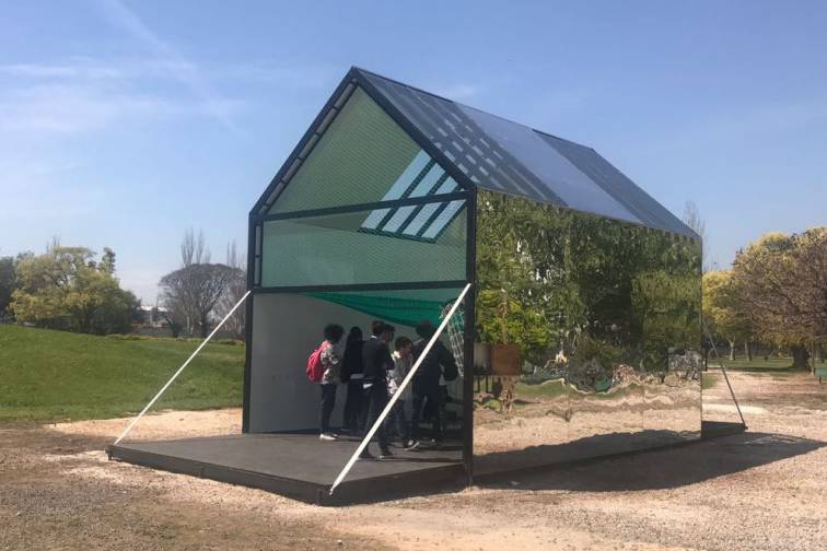 Ministerio de Ambiente y Espacio Público, Pabellón de Niños (Construcción y armado), 2017